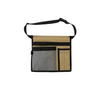 CA Bolsa para cinturón de herramientas , delantal multifuncional de lona de 12 oz, bolsas para herramientas con clip ajustable para cinturón para almacenamiento en taller/herramientas de carpintería/