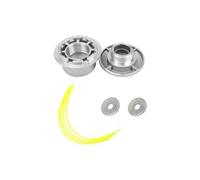 CA Cabezal desbrozadora Sollbry, cabezal de corte de alambre de aluminio, cabezal de corte universal de 4 hilos, cabezal de corte, cabezal desbrozadora universal, cabezal desbrozadora, para tarro