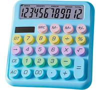 CA Caramelo Lindo: Calculadora Básica estándar de 12 dígitos, Como Gift para colegios, niños y compañeros de claseITO