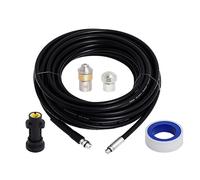 CA Desatascador de desagües 20 m - Karcher ferret compatible con hidrolimpiadoras Karcher K2, K3, K4, K5, K6, K7, 180Ba
