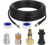 CA Kit de limpieza de desagües para hidrolimpiadoras Kärcher K2, K3, K4, K5, K6, K7 y Lavor 5M