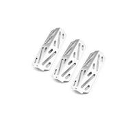 CA Protector térmico 66040 para parrillas Weber Genesis II Serie 300, Genesis II, E-310 II, E-315 II, E-330 II, E-335 II, S-310 II, S-335, placa de acero inoxidable, paquete de 3