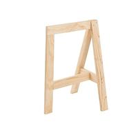 Caballate Glam de madera ecológica de pino para escritorio pequeño (74x50cm)