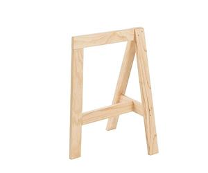 Caballate Glam de madera ecológica de pino para escritorio pequeño (74x50cm)