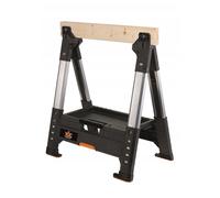 Keter Caballete de sierra ROC Pro Gear 17203039 Lumberjack – ajustable, metal y madera 1360 kg