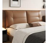 Cabecera De Cama Montada En La Pared Con Almohada Acolchada Cojín Lumbar | Cojín De Soporte Envolvente,Respaldo Para Cama Tipo Diván O Litera,Funda De Almohada Removible