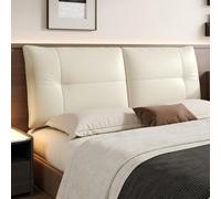 Cabecera De Cama Montada En La Pared Con Almohada Acolchada Cojín Lumbar | Cojín De Soporte Envolvente,Respaldo Para Cama Tipo Diván O Litera,Funda De Almohada Removible