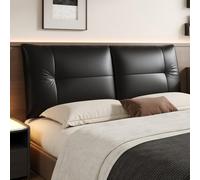 Cabecera De Cama Montada En La Pared Con Almohada Acolchada Cojín Lumbar | Cojín De Soporte Envolvente,Respaldo Para Cama Tipo Diván O Litera,Funda De Almohada Removible