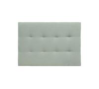 Cabecero alaska tela cielo 105x75cm - conforama