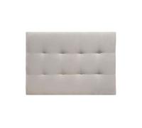 Cabecero alaska tela marengo 105x75cm - conforama