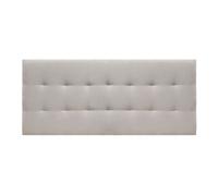 Cabecero alaska tela marengo 160x75cm - conforama