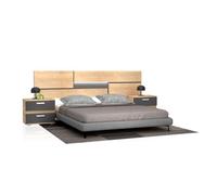 duehome - Cabecero con mesitas Ataneq Pure Cambria - graphite
