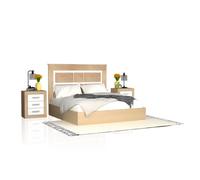 Cabecero con mesitas Kira Cambria - white
