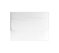 Cabecero dakar piel sintética blanco 160x120cm - conforama