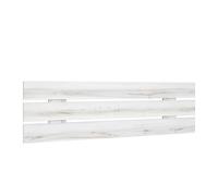Cabecero de cama 150/135 cm matrimonio habitación dormitorio lucca en blanco albo