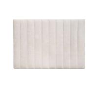 Miroytengo Cabecero de Cama 165 cm Bursa dormitorio Beige moderno tapizado tejido poliéster no desenfundable material poliéster 165x120x8 cm Beige -