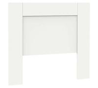 Cabecero de cama Aroa (L x An x Al: 2,2 x 106 x 100 cm, Blanco)