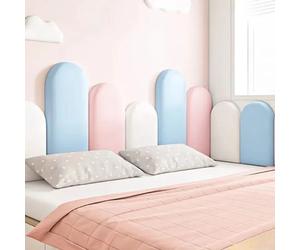 Cabecero de estilo nórdico, pegatinas para cabecera de dormitorio, paneles de pared anticolisión, decoración del hogar, 40cm/50cm, 1 ud. 1 50cm
