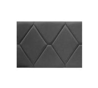 Cabecero hawaii 105cm gris tela - conforama