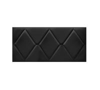 Cabecero hawaii 160cm negro polipiel - conforama