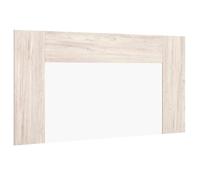 Cabecero Luce cabecera Cama Dormitorio Color Blanco y Sahara 90x163x3 cm