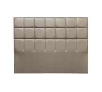 Cabecero miami piel sintética champagne 160x120cm - conforama