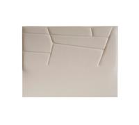 Cabecero minnesota piel sintética crema 160x120cm - conforama