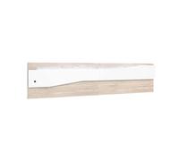 Cabecero nantes cabecera cama matrimonio 150 cm dormitorio color blanco mate y sahara mueble 220x50cm 5 cm