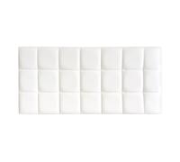 Cabecero nebraska 160cm blanco polipiel - conforama