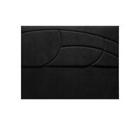 Cabecero savannah piel sintética negro 160x120cm - conforama