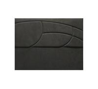 Cabecero savannah tela gris oscuro 160x120cm - conforama