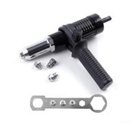 Cabezal adaptador de remache eléctrico para taladro inalámbrico, broca de remache de acero de aleación M5, kit de herramientas de mano de bajo ruido, remachado portátil
