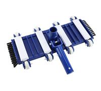 Cabezal de aspiración para Piscina Cabezal de aspiración para SPA con Ruedas, Cepillo Lateral y Ruedas para Limpiar los escombros de la Piscina, se Adapta a la mayoría de los Postes telescópicos para