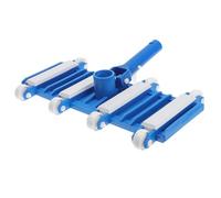 Cabezal de Aspiradora de Piscina 14 Pulgadas ABS Resistente para Limpieza | Cuerpo Plástico Flexible, Ruedas Libres Antideslizantes, Fondo Liso y Cobertura Amplia, para Piscinas Elevadas