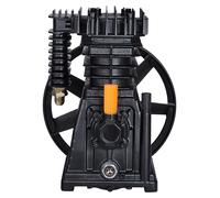 Cabezal de bomba para compresor de aire VEVOR, 3 HP, 5.8 CFM a 90 PSI, compresor de aire de dos cilindros, lubricado con aceite, cabezal de bomba de pistón de un solo nivel, repuesto