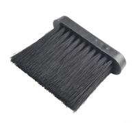 Cabezal de cepillo de repuesto para herramienta de chimenea, cerdas de sisal de repuesto para limpieza de estufas y hogares, color negro, tamaño grande (L)