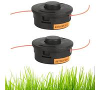 Cabezal de cortacésped para Stihl Autocut 25-2, 2 unidades M10 x 1.0 40027102108, cabezal de corte de hilo para Stihl FS55 FS85 FS56 FS70 FS80 FS90 FS100 FS110 FS130 FS240 FS250, Reemplazar la cabeza
