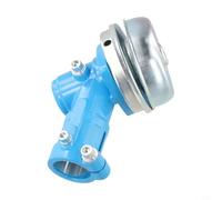 Cabezal de corte de césped de acero inoxidable para tubos de 26 mm y 28 mm, anticorte de 7 o 9 dientes para cortacésped, azul (28-7)