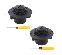 Cabezal de hilo para cortacésped, bobina de hilo, cabezal de desbrozadora, cabezal de bobina, desbrozadora, cabezal de hilo para Stihl C5-2 C 5-2 FS38 FS40 FS45 FS46 FS45C FS50 FSE60 FS 38 FS 40 FS 45