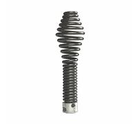Cabezal de pala de barrena de drenaje, raspador de bloqueo antifricción de 16 mm para cables seccionales de 5/8 pulgadas, herramienta profesional de desbloqueo de tuberías para limpiar grasa y