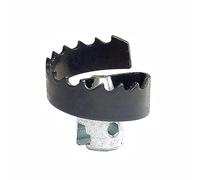 Cabezal de pala de barrena de drenaje, raspador de bloqueo antifricción de 16 mm para cables seccionales de 5/8 pulgadas, herramienta profesional de desbloqueo de tuberías para limpiar grasa y