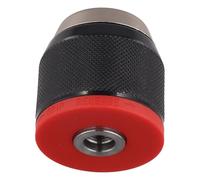 Cabezal de portabrocas autoblocante con trinquete de metal UNF de 10 mm 3/8-24 para taladros manuales y eléctricos, rango de sujeción de 0.8-10 mm, color negro