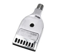 Cabezal de pulverización plana, boquilla de soplador de aire de ventilador plano de aleación de Al macho G1/4, superficie fría seca del compresor, varios tamaños, 2/5pcs(2pcs,Doble fila de acero