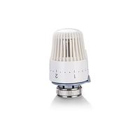 Cabezal de radiador termostático, 2 piezas M30x1.5 termostato inteligente radiador válvula de repuesto cabeza de 5 niveles de control de temperatura para oficina en casa