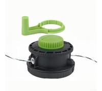 Cabezal de repuesto 314608005 Cabezal de cuerda de alimentación de topes para Ryobi-RY15526 RY15527 RY15529 Weed-Eater, se adapta a recortadoras de eje recto después de 2004
