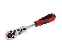 cabezal giratorio y palanca de cambio de 1/4" Gedore rojo de 180 grados