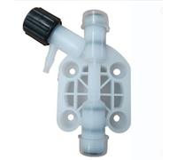 Cabezal para bombas VCx y FCx en PVDF y Vitón para tubo 4x6 a 3/8" aptos para Cloro y pH