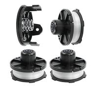 Cabezal Para CortacéSped, 3 Piezas Bobina de Hilo para Akku cortadora DUR181 DUR141 DUR180Z DUR181Z 196146-9 195858-1 (con 1 Cubierta de Carrete y 1 Resorte), 8,3m/27ft, Ø1,6mm