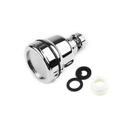 Cabezal Rociador Del Grifo Grifo de acero inoxidable con rociador, aireador, boquilla difusora, adaptador y filtro. Ahorra agua. Ideal for fregaderos de cocina y lavabos de baño.
