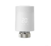 Cabezal Termostático para inteligente para zigbee para Radiador M30x1.5 Control Voz para alexa Google Home Programable Ahorro (WIFI-M2)